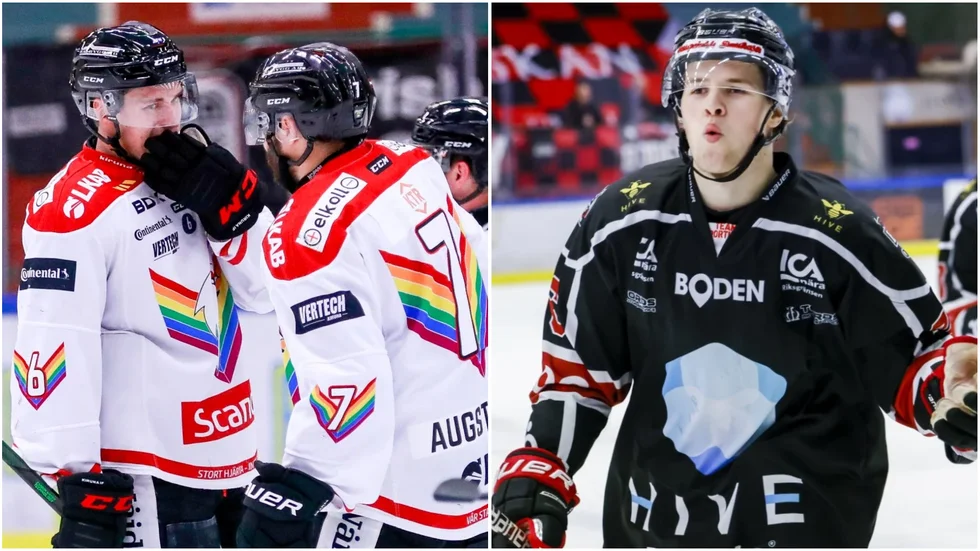 Kiruna IF och Boden Hockey ställs mot varandra under torsdagskvällen.