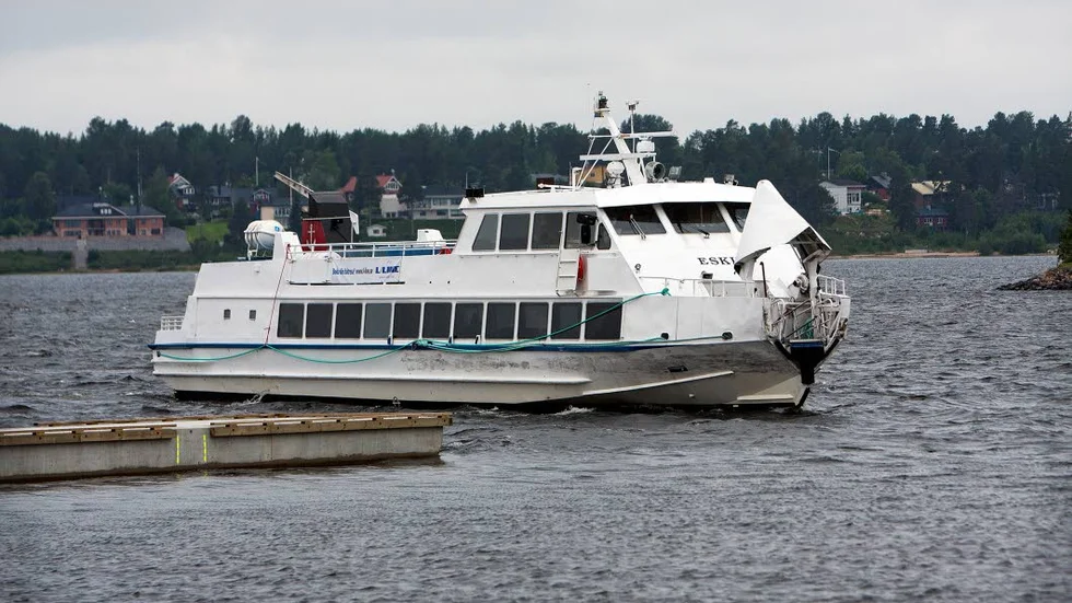 M/S Eskil har problem igen. Nu är propellern skadad vilket påverkar skärgårdstrafiken.