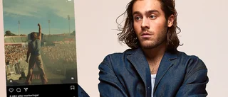 Benjamin Ingrosso avslöjar sitt sommarbesök i länet