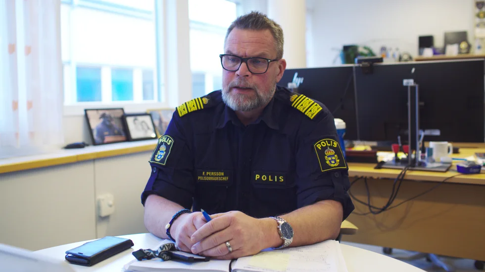 Fredrik Persson har precis avklarat sina första två år som polisområdeschef på Gotland.