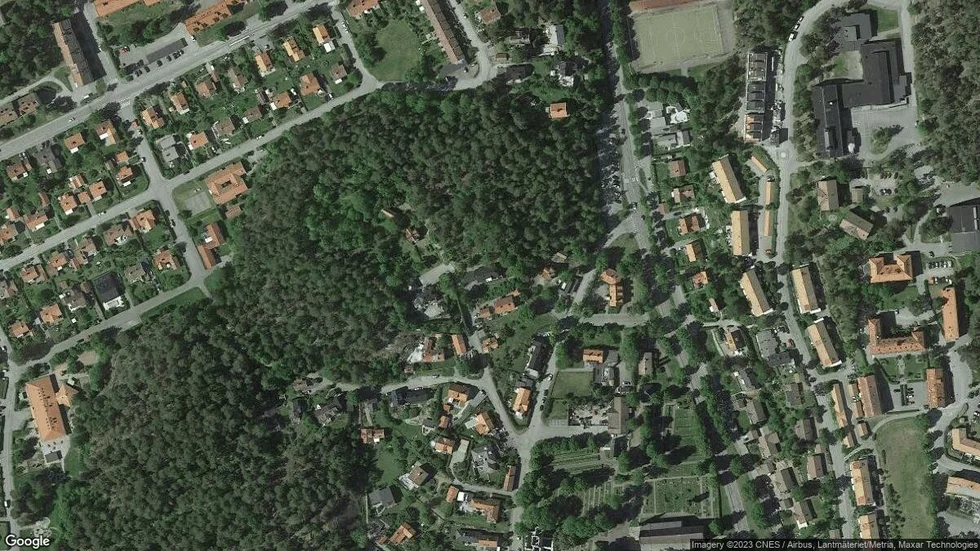 Området kring Kvarnvägen 8