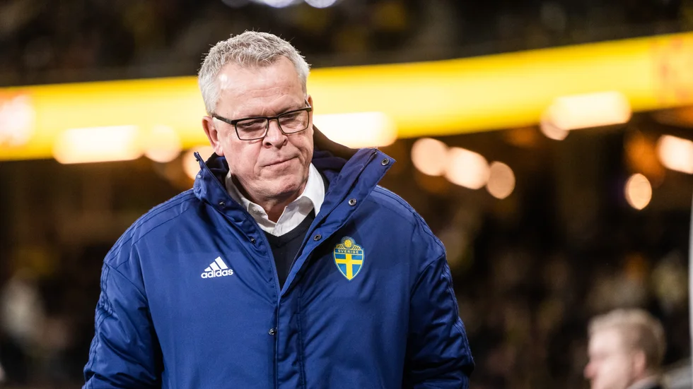 Sveriges förbundskapten Janne Andersson tappade humöret i Viaplays studio efter Sveriges 5-0-seger mot Azerbajdzjan under måndagskvällen.