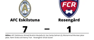 Storseger för AFC Eskilstuna hemma mot Rosengård