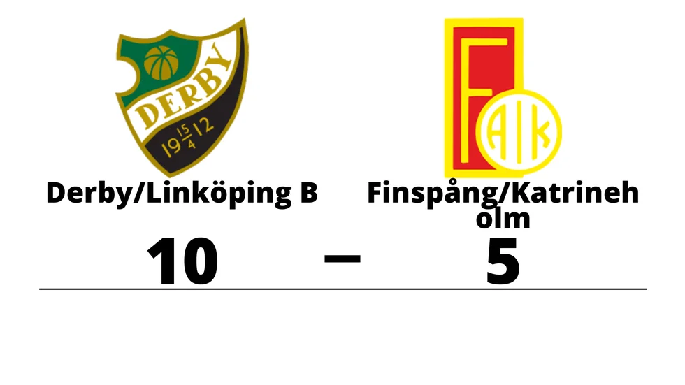 Derby/Linköping BK B vann mot Finspångs AIK/Katrineholm Bandy