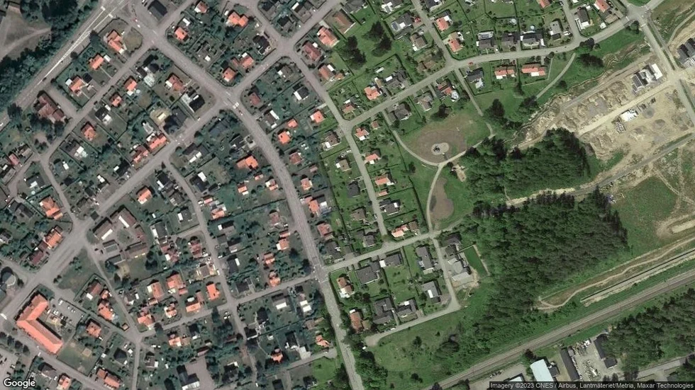 Området kring Smedjevägen 18