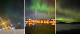 Se bilderna på magiska norrskenen – och ladda upp egna