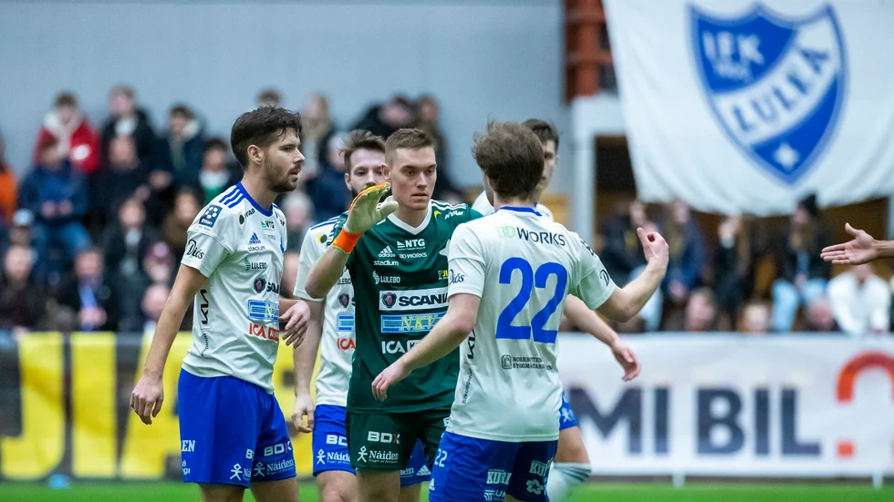 Rasmus Aspholms galna räddningen fixade IFK Luleås seger. Arkivbild.