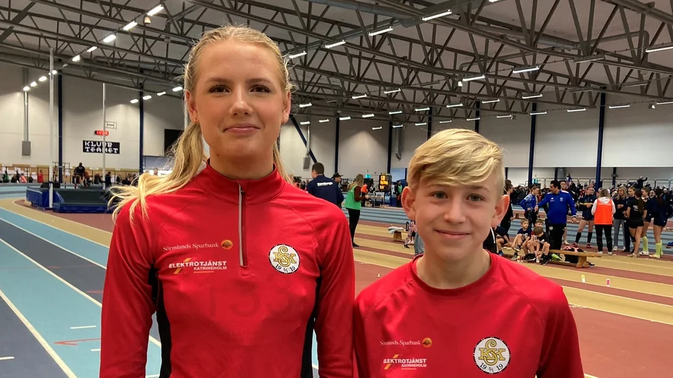 Nellie Garmland vann tre grenar och William Daun tog två silver vid friidrottstävlingen i Örebro.