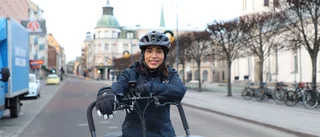 Lara ser till att Linköpingsborna får kaffe på jobbet