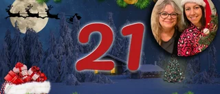 Tipp, tapp! Klarar du frågorna i lucka 21? ⭐ Anna och Jessicas julkalender 