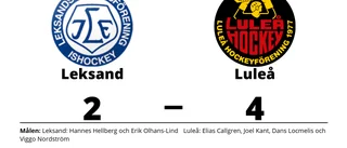 Luleå vann mot Leksand på bortaplan
