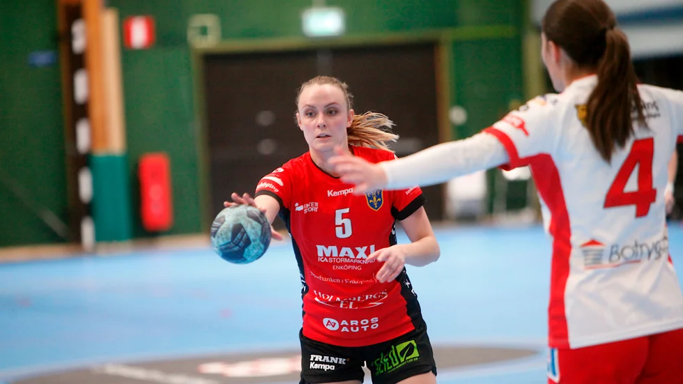Hanna Karlsson fick ett av prisen som matchens lirare.