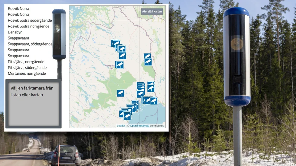 Så många har fastnat på bild i länets fartkameror.