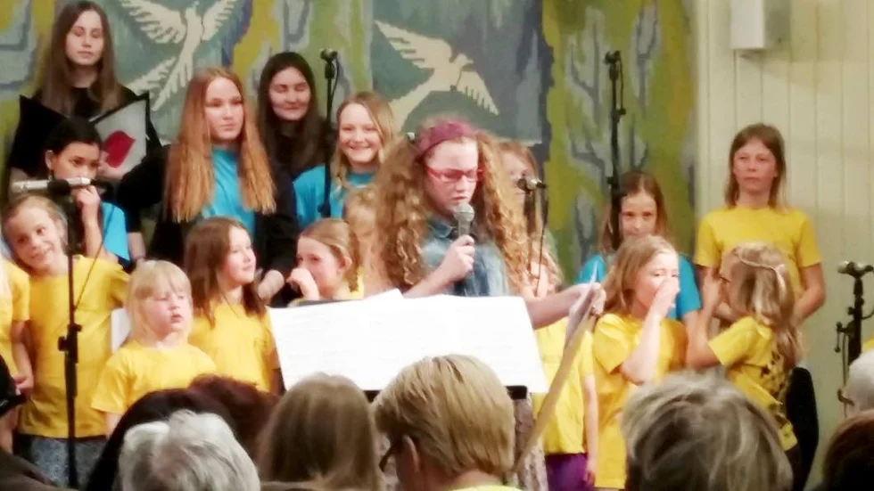 FILIPPA VANN. Årets melodifestival vanns av Filippa Bark, åtminstone körernas melodifestival.