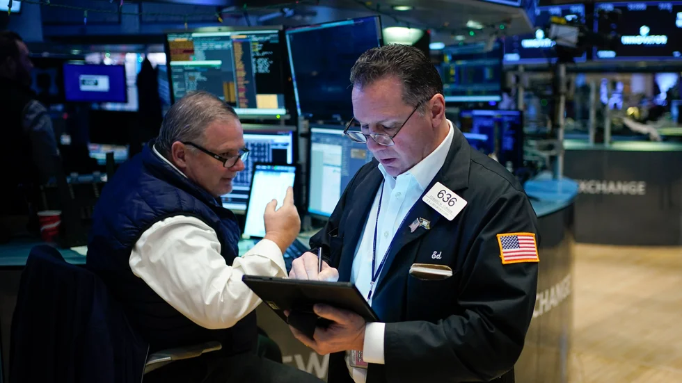 Börserna i USA steg inför torsdagens inflationssiffror. Arkivbild.