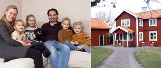 Alexander, 43, och Stefanie, 36, lämnade allt – hittade sitt drömhus utanför Norrköping: "Svårt att ta beslutet"