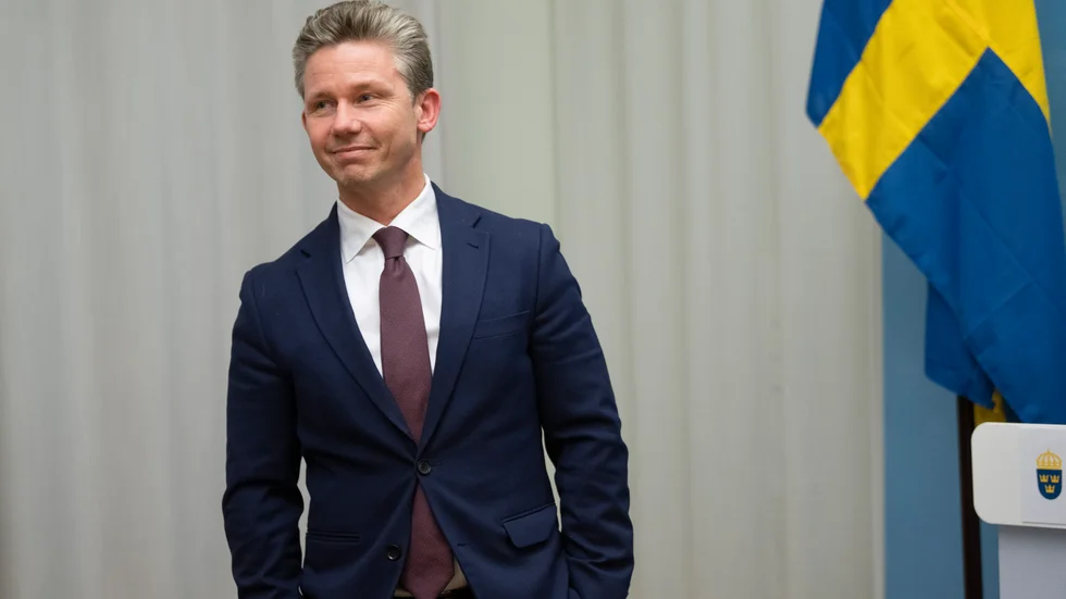 Försvarsminister Pål Jonson (M)