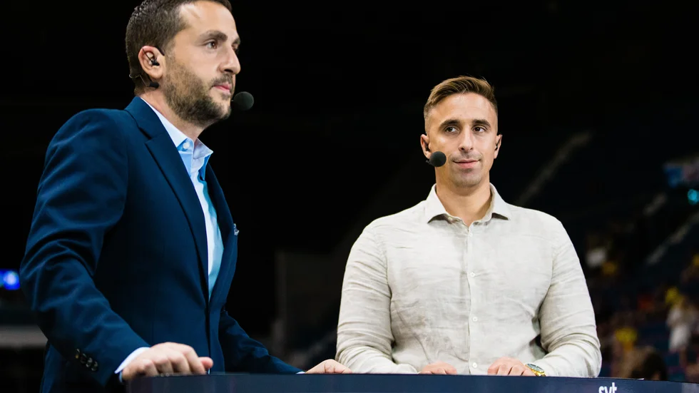 Nick Rajacic (höger) hyser stor respekt för Mikko Riipinens offensiva kunskaper.