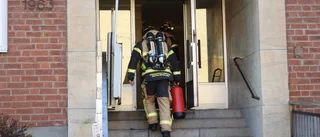 Matos fick brandvarnaren att dra igång i flerfamiljshus i Norrköping