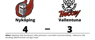 Straffar avgjorde för Nyköping mot Vallentuna
