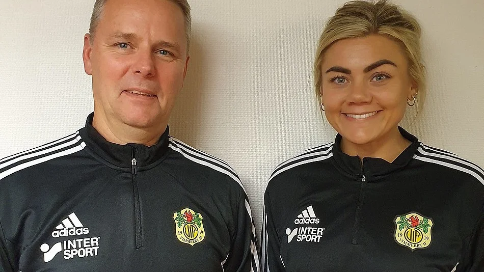 Pierre Brorsson och Patricia Pöder är Vimmerby IF:s nya tränarduo.