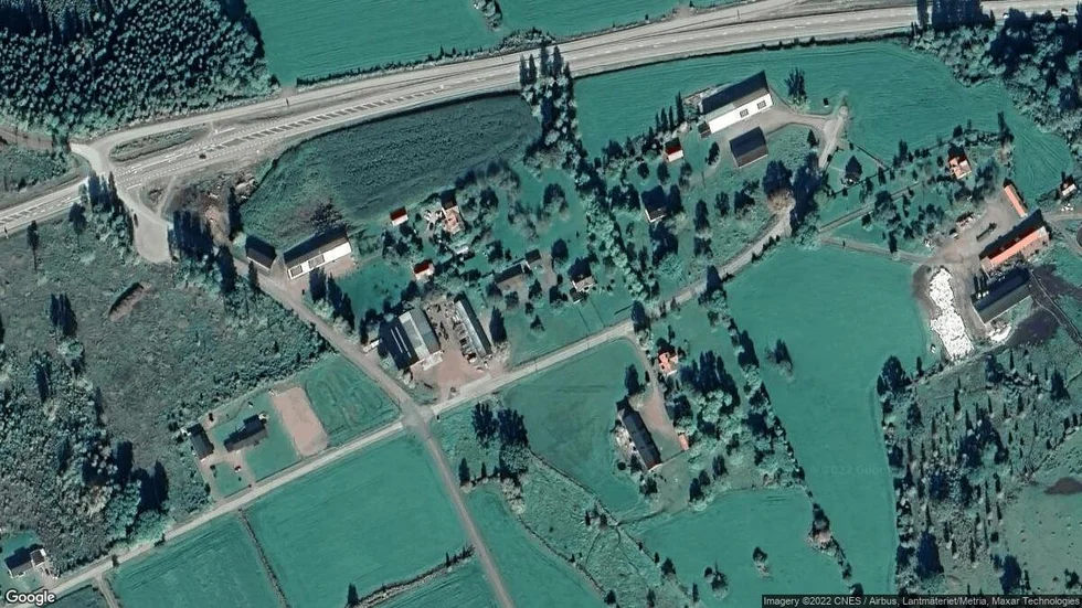 Området kring Långbrössle 303