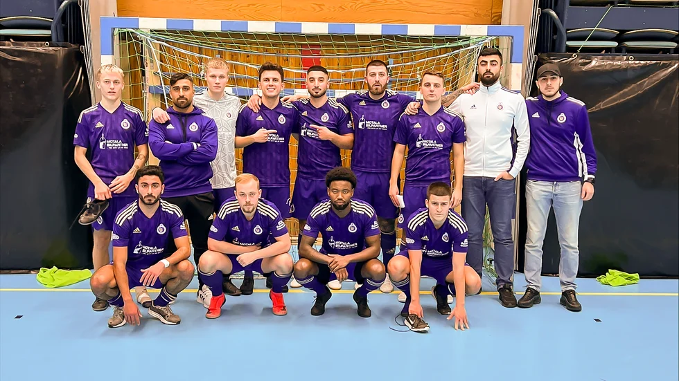 Motala FK uppradade efter segern mot Katrineholm. en match de vann med 10-6.