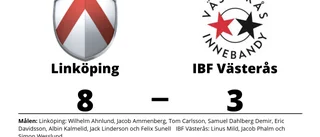 Tuff match slutade med seger för Linköping mot IBF Västerås