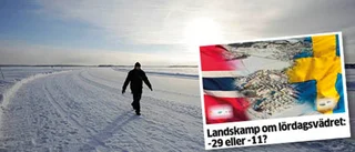 Så slutade vädermatchen
