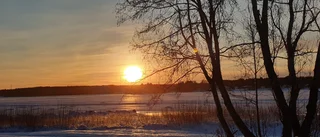 Dagens läsarbild: Vacker solnedgång