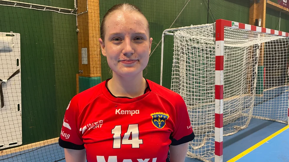 "Vi springer, och det tycker vi om att göra. Det ska vi fortsätta med, där är vi starka" säger Maja Eriksson efter vinsten mot Göksten.