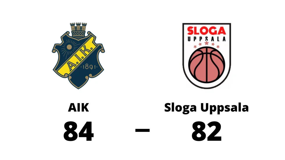 AIK Basket vann mot Sloga Uppsala