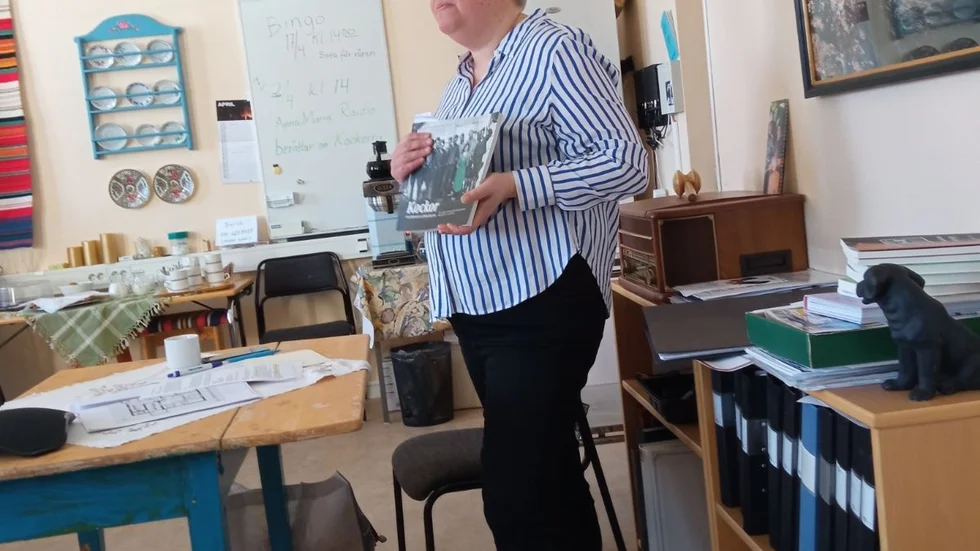 Anna-Maria Rautio föreläste om kockor.