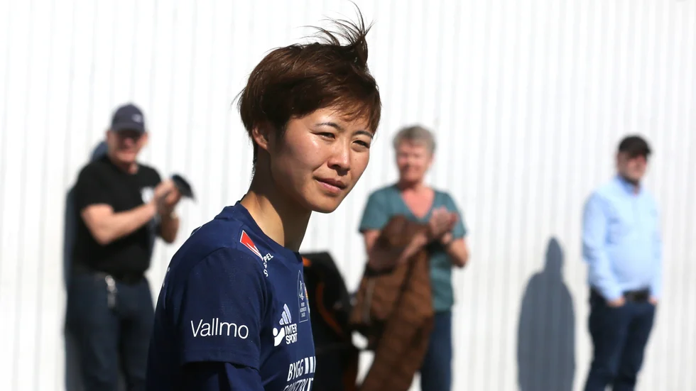 Natsumi Taketa gjorde debut för P18 IK mot Elfsborg.