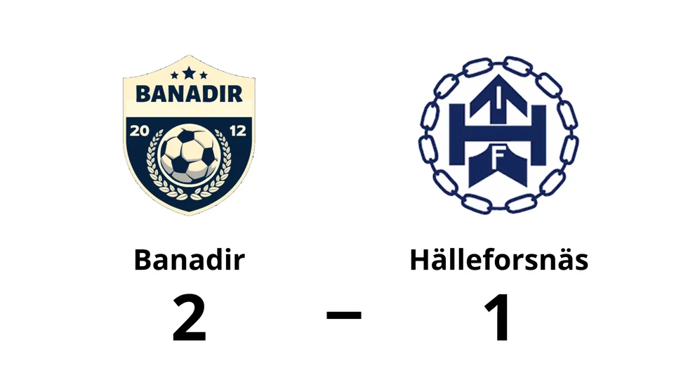 Banadir IK vann mot Hälleforsnäs IF