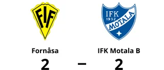Hepper poängräddare på övertid för IFK Motala B mot Fornåsa