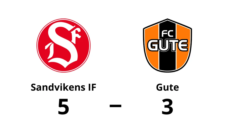 Sandvikens IF vann mot FC Gute