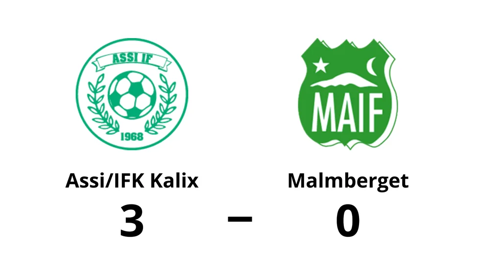 Assi/IFK Kalix vann mot Malmbergets AIF