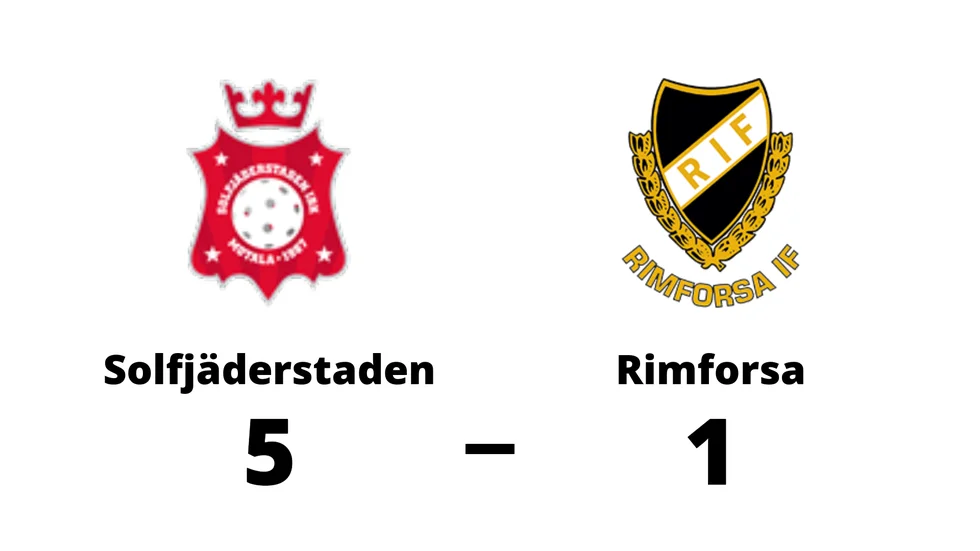 Solfjäderstadens IBK vann mot Rimforsa IF