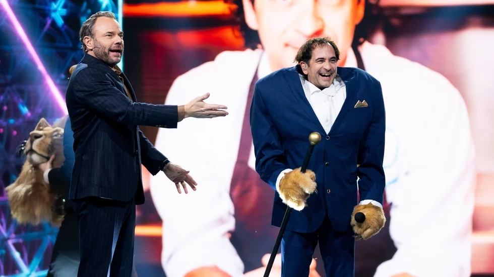 Stjärnkocken Markus Aujalay har tävlat klart i "Masked singer". Pressbild.