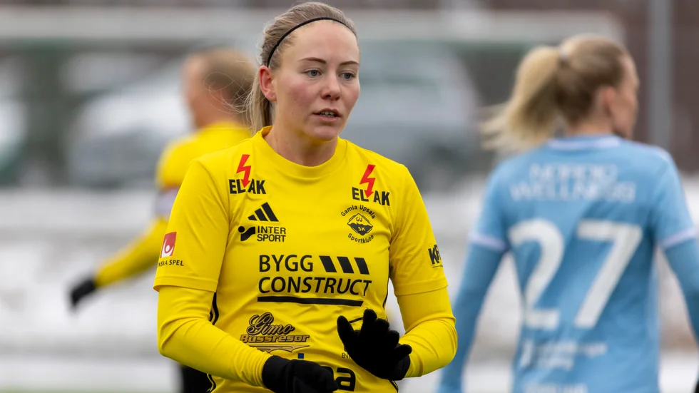 Sofia Munthe Nilsson inledde målskyttet i matchen.
