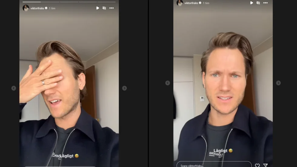 Under torsdagen gick Viktor Frisk ut med ett personligt meddelande om sin hälsa till sina följare på Instagram.
