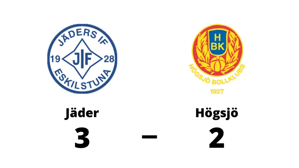 Jäders IF vann mot Högsjö BK