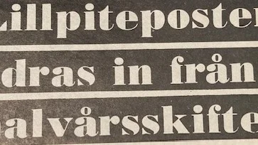 Piteå-Tidningen 24 april 1974.