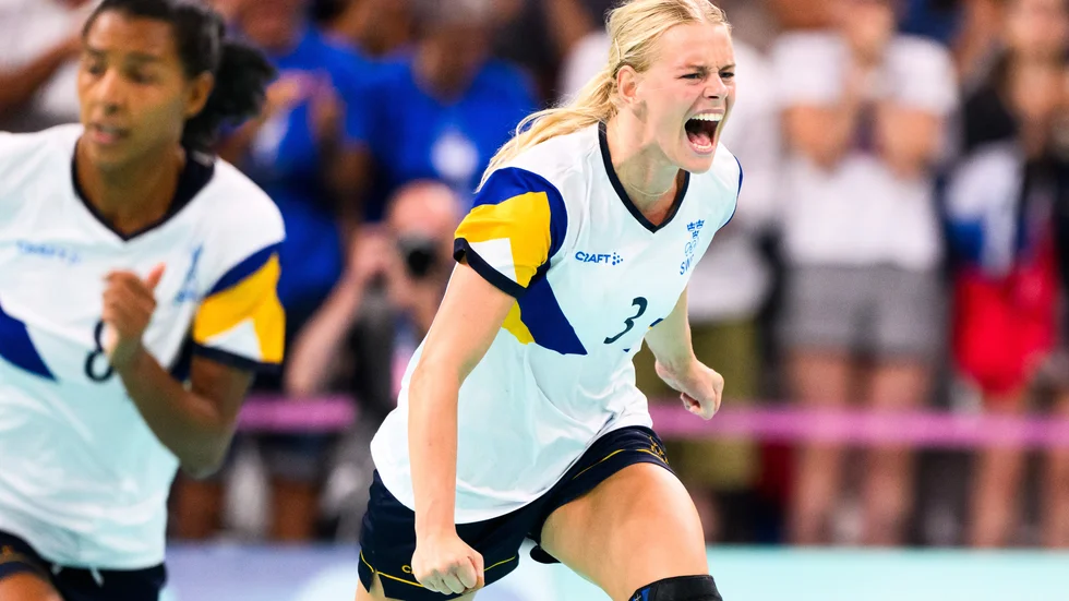 Nina Koppang jublar under OS. Pappa Nils berättar om dotterns fantastiska match.