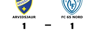 Arvidsjaur bröt tunga sviten mot FC 65 Nord