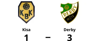 Derby vann klart mot Kisa på Kisa IP