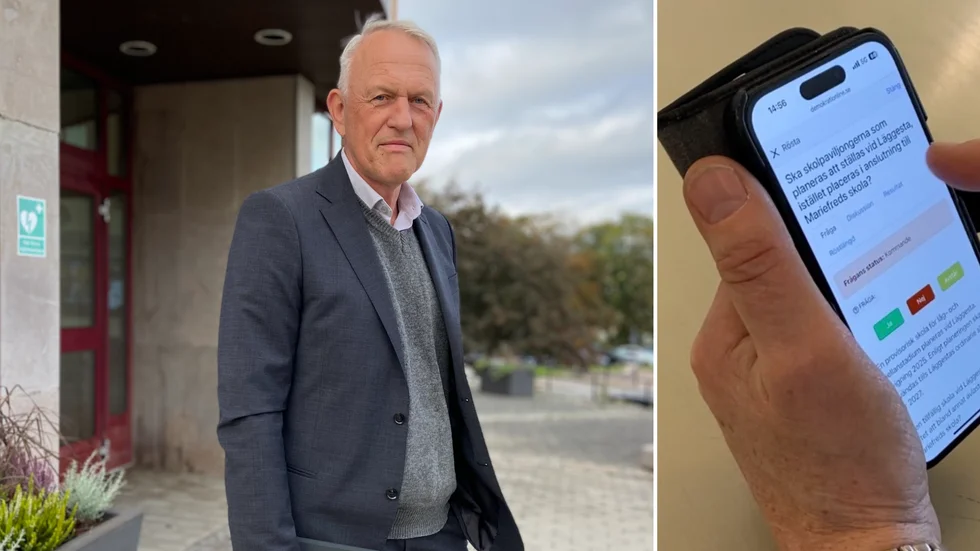  "Det var lågt valdeltagande", säger Lars Larsson, Lokalpartiet, om partiets första e-omröstningar.
