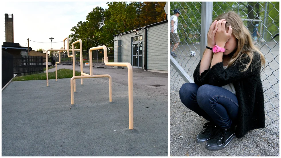 Jag skulle önska att barnen isolerades från högstadiet helt och studerade på en annan plats. En förutsättning för att få vara de barn som de faktiskt är, skriver en mamma på Allléskolan i Åtvidaberg. Flickan på bilden har inget med texten att göra.
