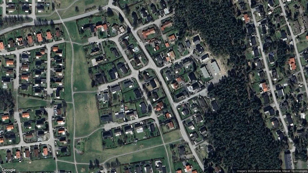 Området kring Fyrspannsvägen 19